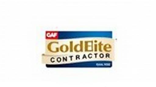 GAF GoldElite Commercial Contractor badge